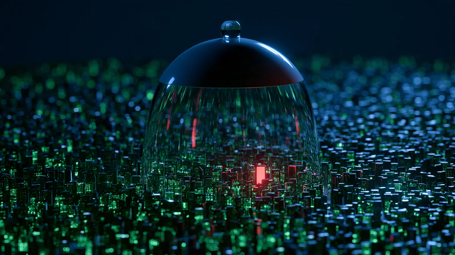 زنگ شیشه ای سفید بالای شهر سیاهی از صفحه گوشی های کوچک که همه یکباره سبز روشن می شوند