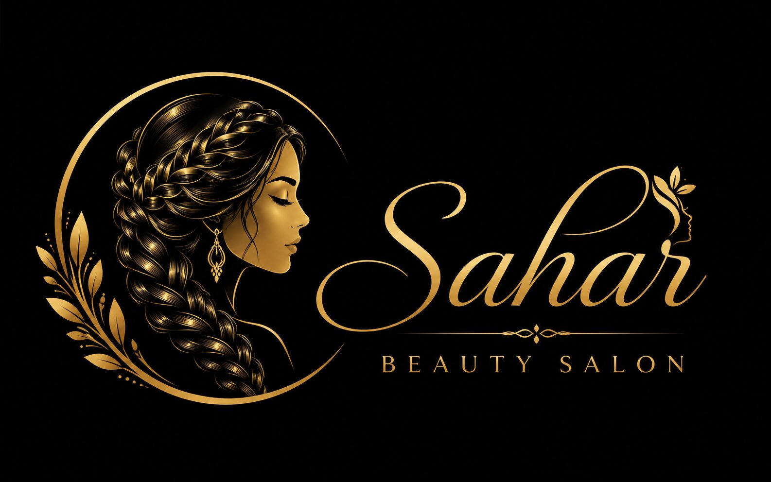 طراحی لوگو آرایشکاه زنانه به سلیقه مشتری