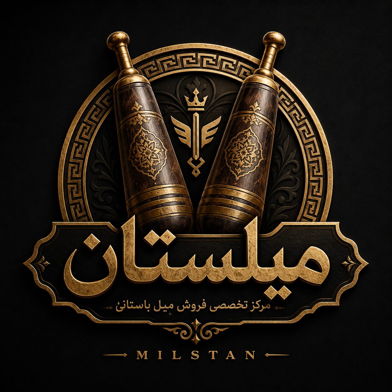 طراحی لوگو میلستان