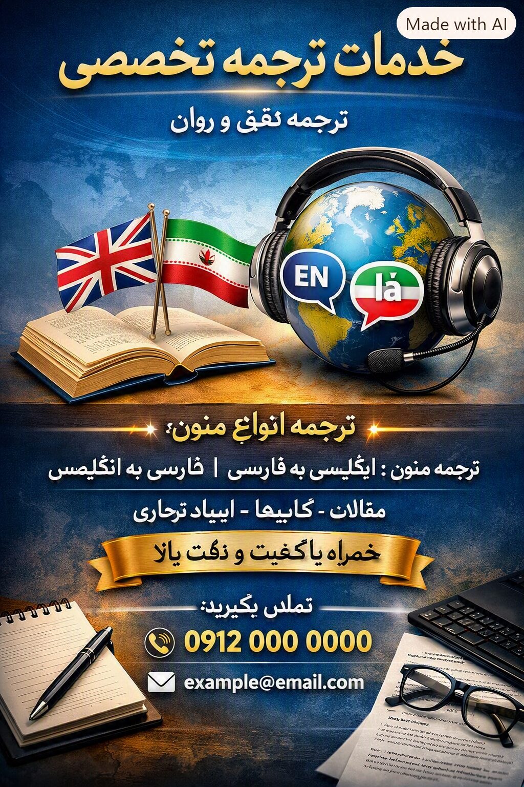 من یک طراح گرافیک و طراح سایت هستم و در زمینه طراحی لوگو، پوستر، بنر و طراحی سایت فعالیت م