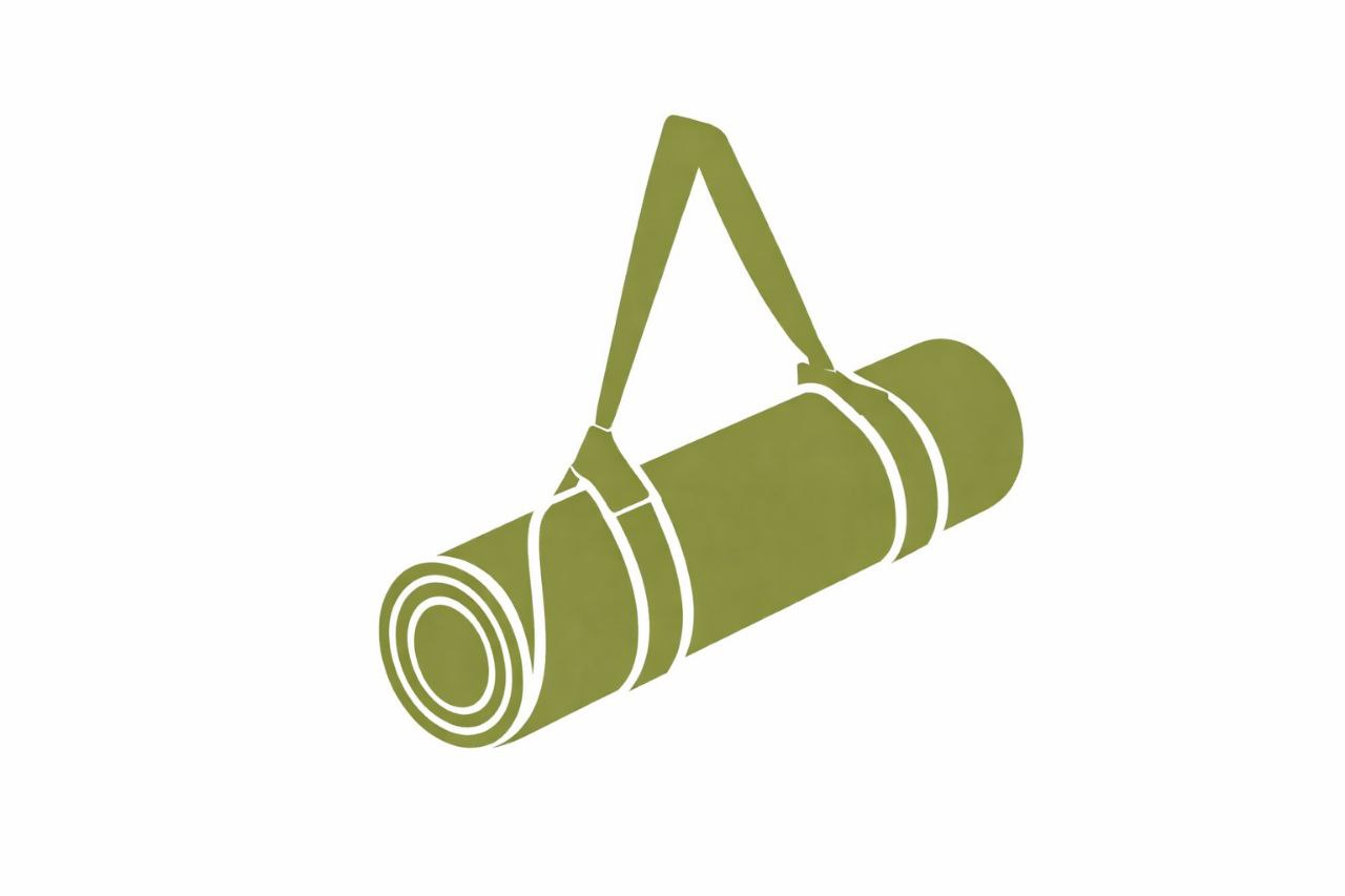 Minimal Yoga Pictogram