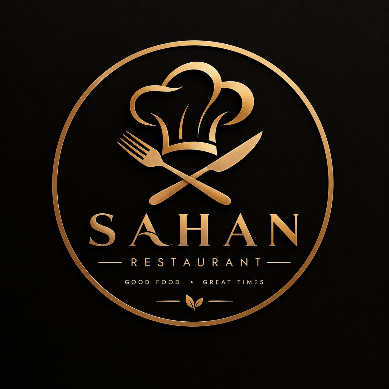 طراحی یک لوگو دارک برای یک رستوران