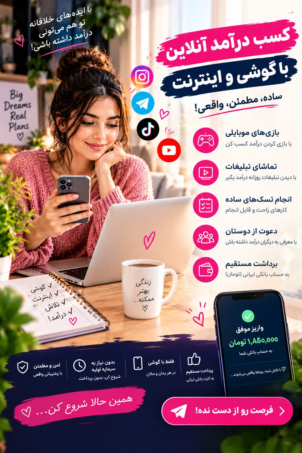 طراحی پوستر تبلیغاتی با هوش مصنوعی برای کسب‌وکارهای آنلاین