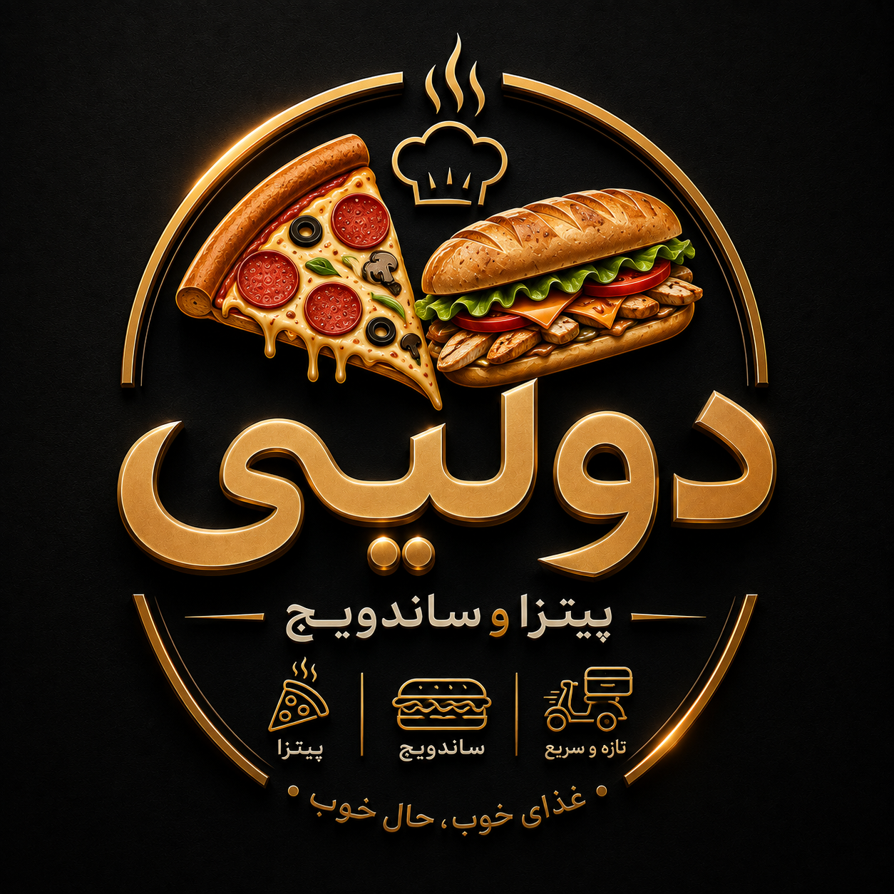 رستوران دولپی(پیتزا و ساندویچ)_فارسی
