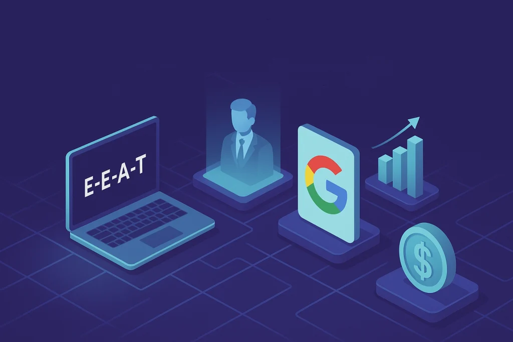 E-E-A-T در عمل: فرمول سری گوگل برای سایتهای مالی